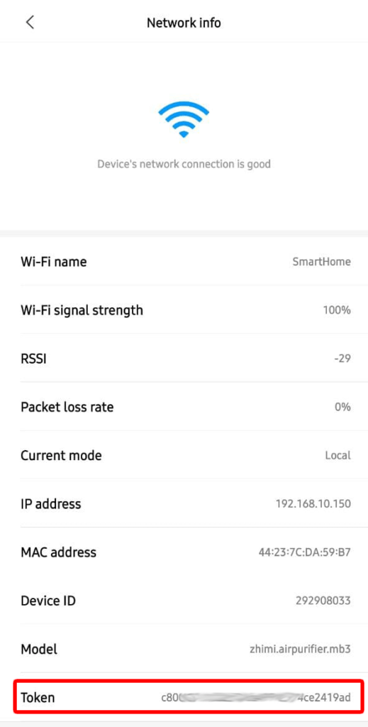 mi home purifier settings 3 