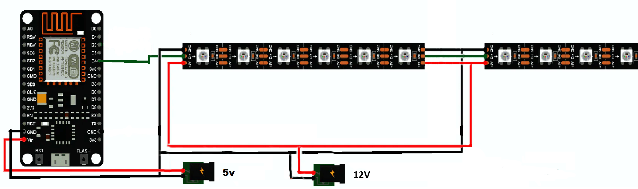 12V 