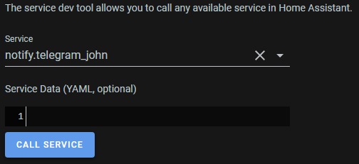 notify telegram service 
