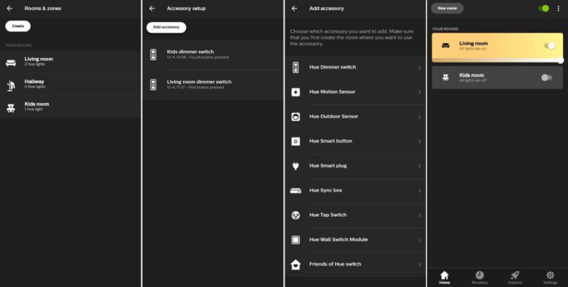 philips hue app philips hue app