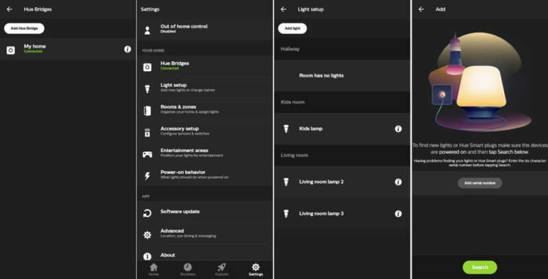 philips hue app philips hue app