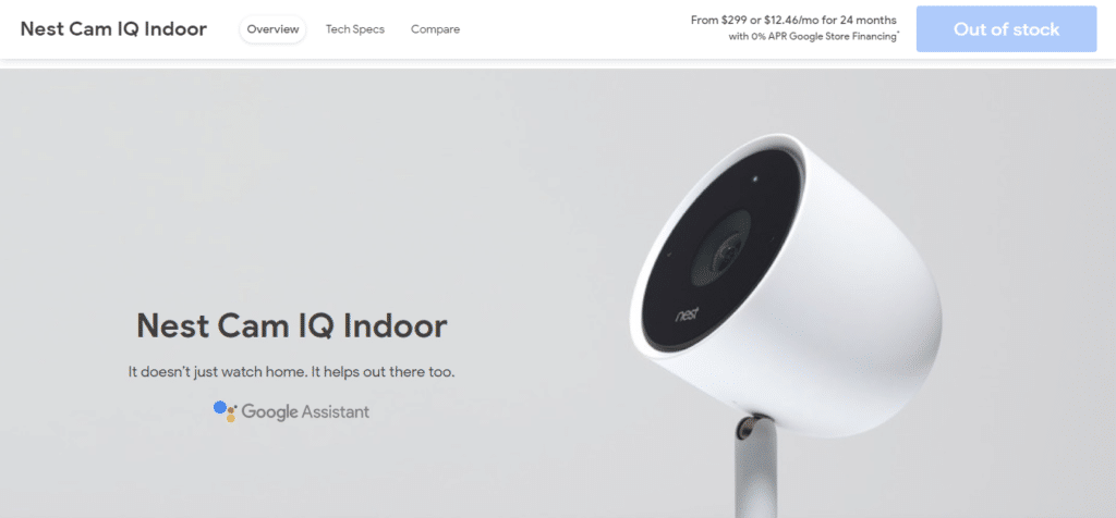 nest cam iq indoor Nest Cam IQ Indoor