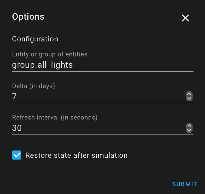 options options