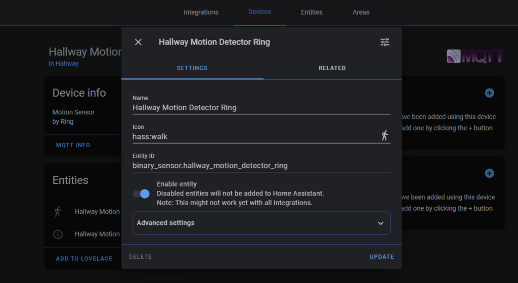 Device info 