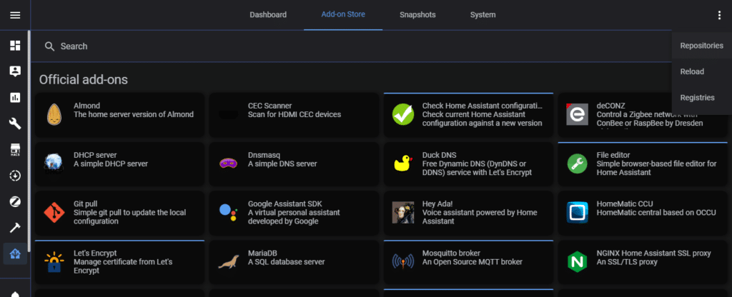 Add-on Store 