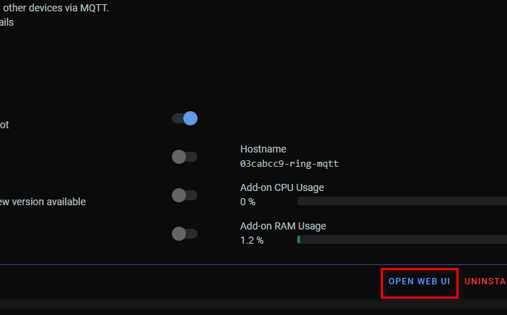 Open web UI 
