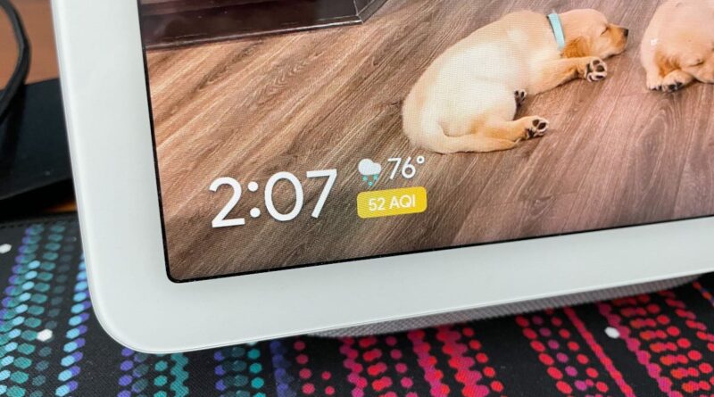 Nest Hub AQI 