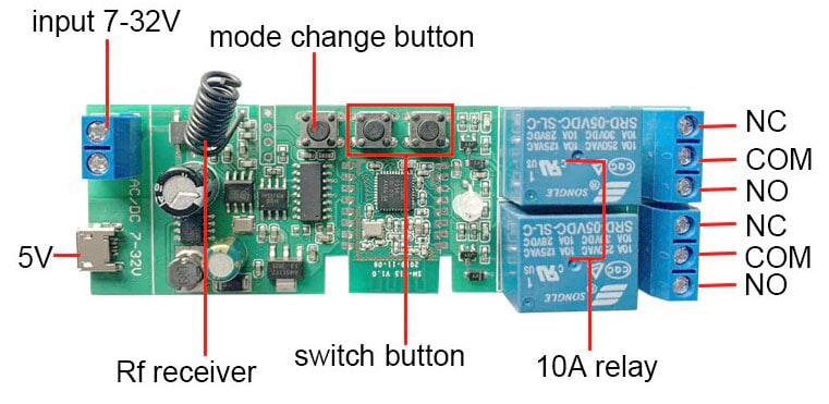 zigbee relay module 