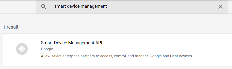 enable sdm api 