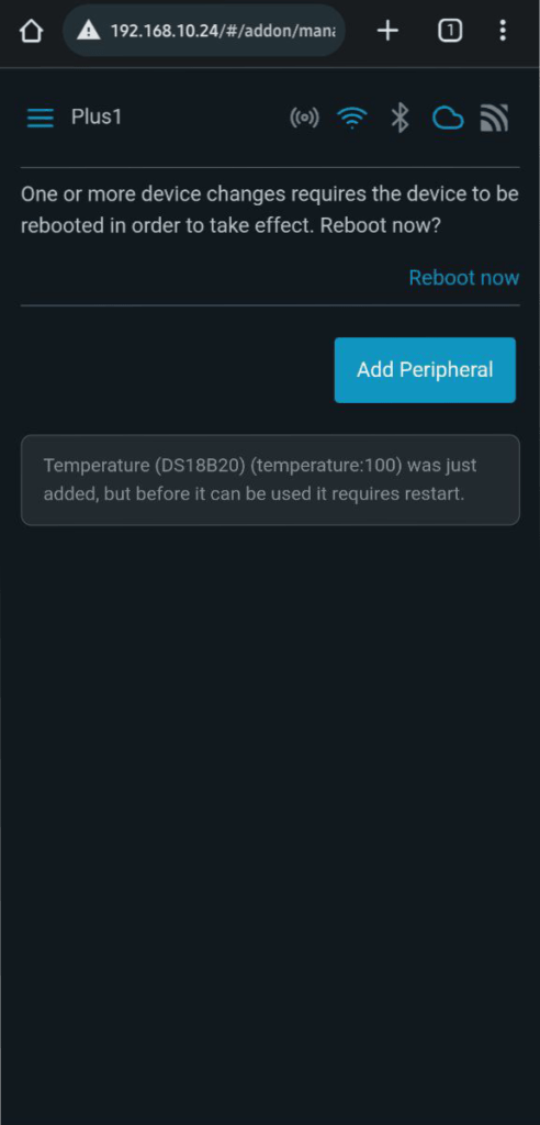 add peripheral web