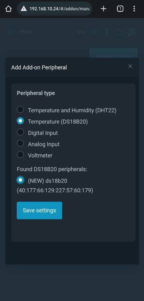 add peripheral web